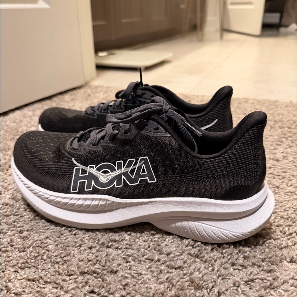 Hoka Black Athletic Shoes